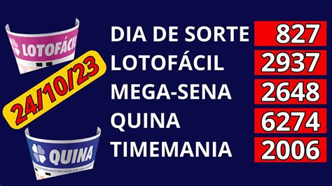 Resultado da Lotofácil 2937 (24/10/2023) .